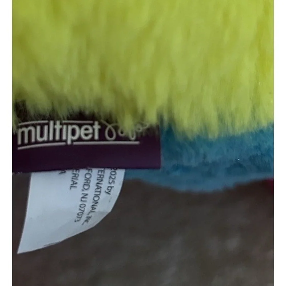 Multipet International Jumbo Bright Colored Frog Dog Toy X-Large PB-5